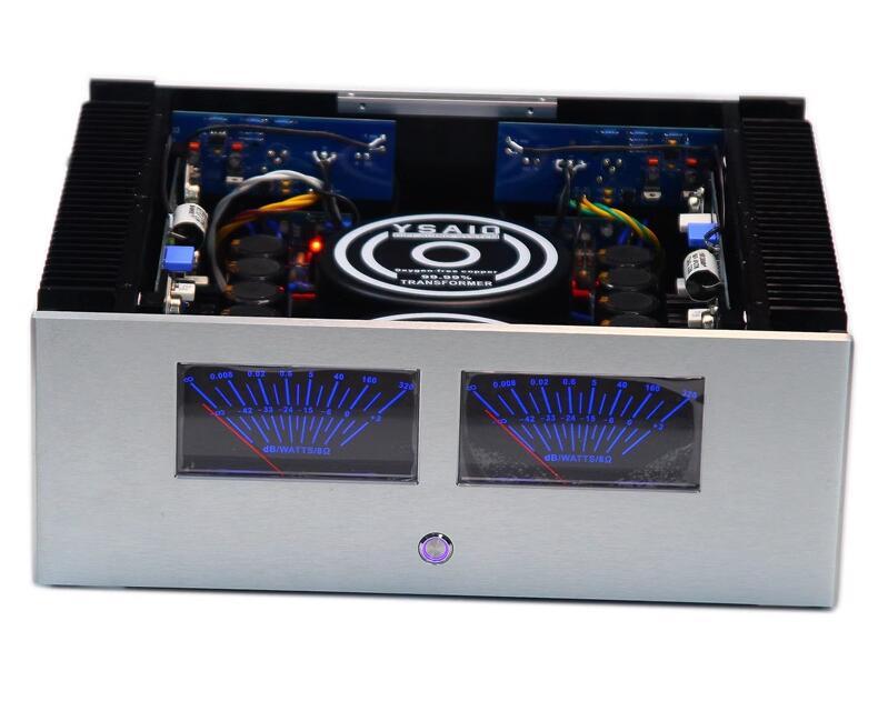 M980 HiFi 300W+300W class A Metal encapsulated transistor stereo home amplifier with XLR input