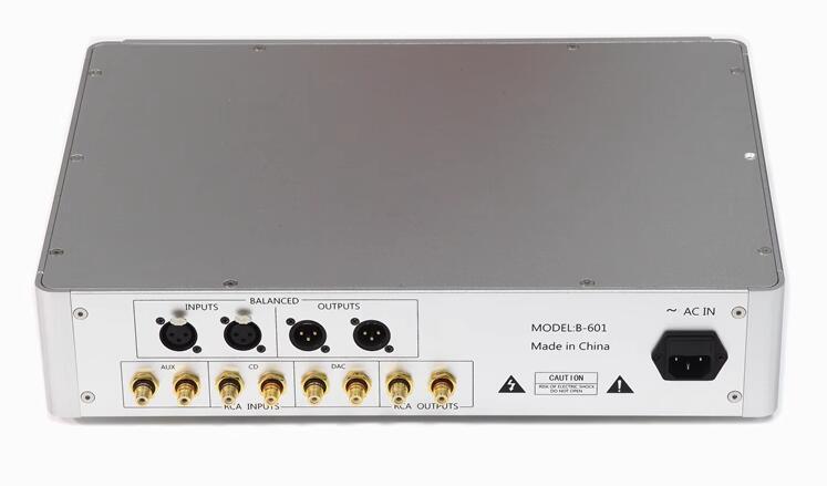 B601 HiFi audiophile fully balanced preamp with remote control Refer to MB6010 circuit