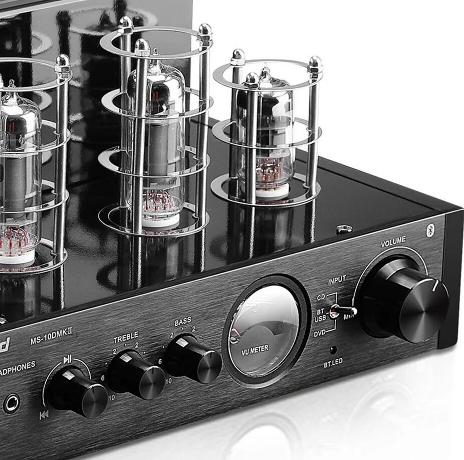 Nobsound MS-10D MKII MS-10D MKIII Amplifier Vacuum Tube Amplifier Support Bluetooth USB optical Coaxial Bass DVD CD input