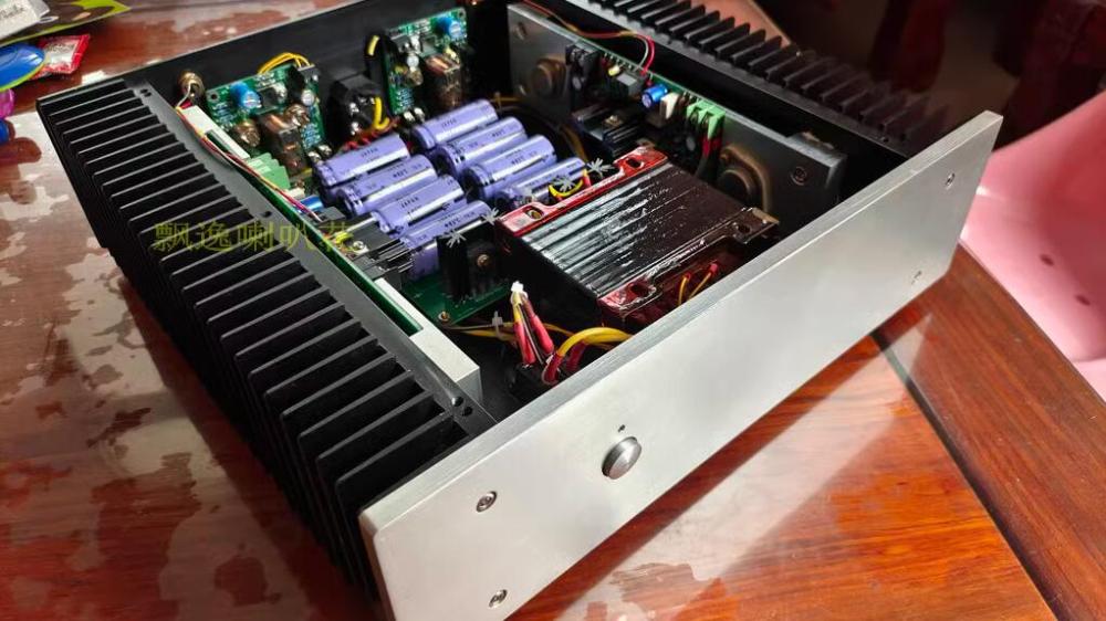 Finished PASS-AM mini Stereo 10W+10W Single ended Class A power amplifier With Speaker protection