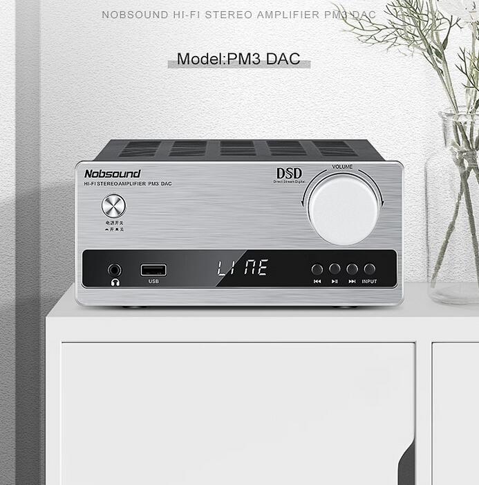 Nobsound PM3 hifi 2.0 55W+55W Stereo digital amplifier with USB bluetooth