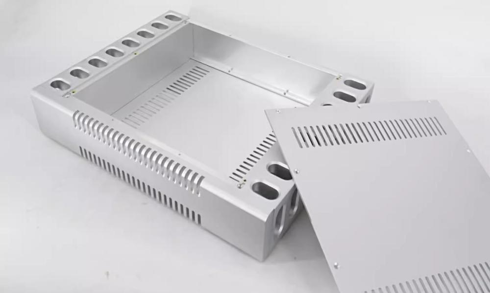 CNC4309B full aluminum amplifier chassis HIFI preamp box DIY case with heatsink