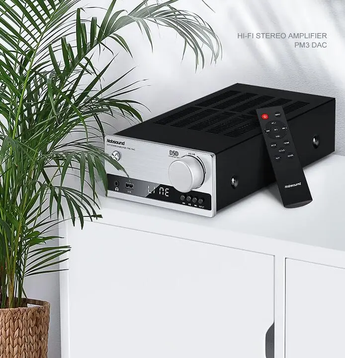 Nobsound PM3 hifi 2.0 55W+55W Stereo digital amplifier with USB bluetooth