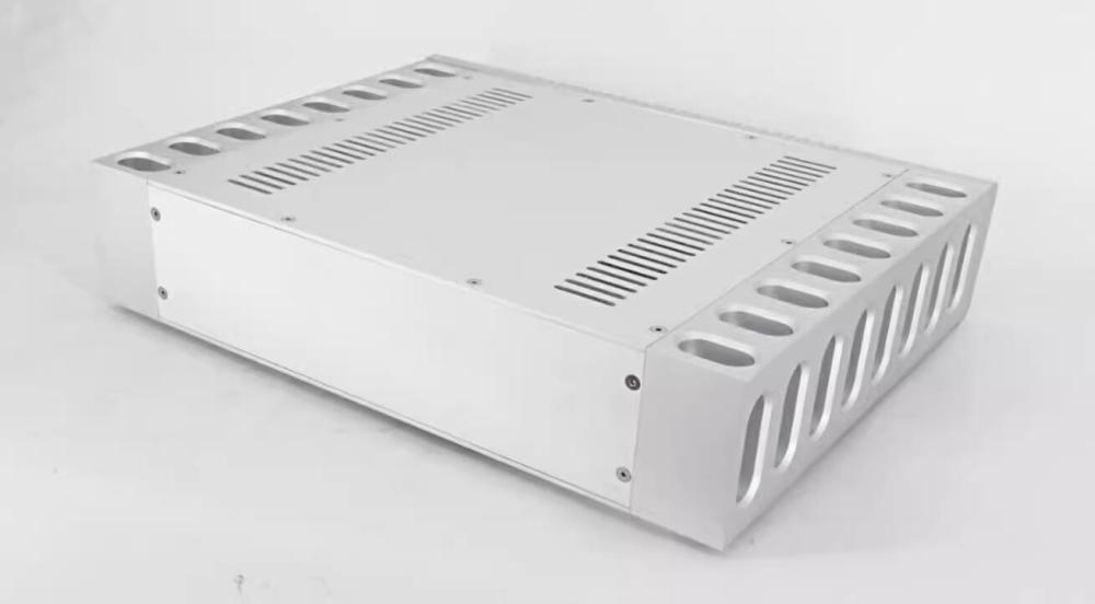 CNC4309B full aluminum amplifier chassis HIFI preamp box DIY case with heatsink