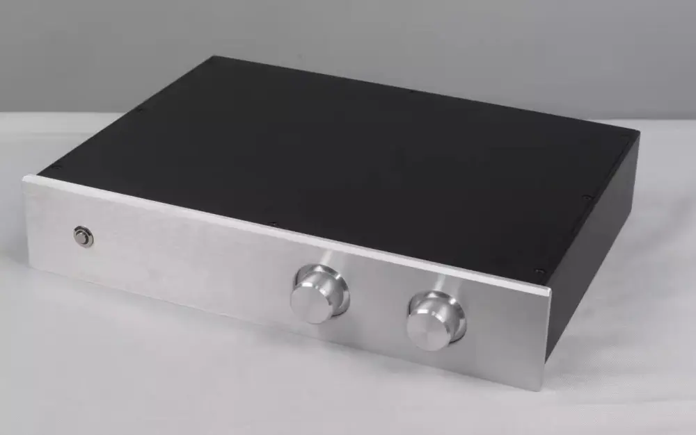 Full Aluminum Brushed Metal Enclosure / Mini AMP Case/ Preamp Box/ PSU Chassis E