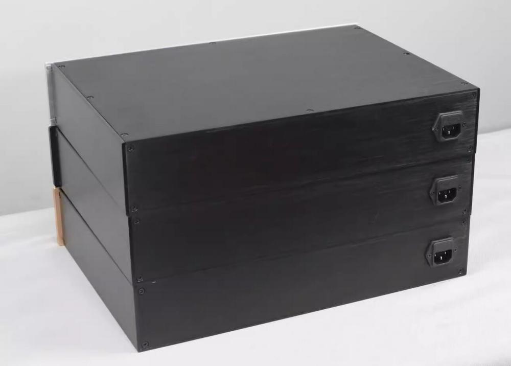 4308P Full Aluminum Enclosure HiFi DIY Audio Preamp Case Power Amplifier Chassis