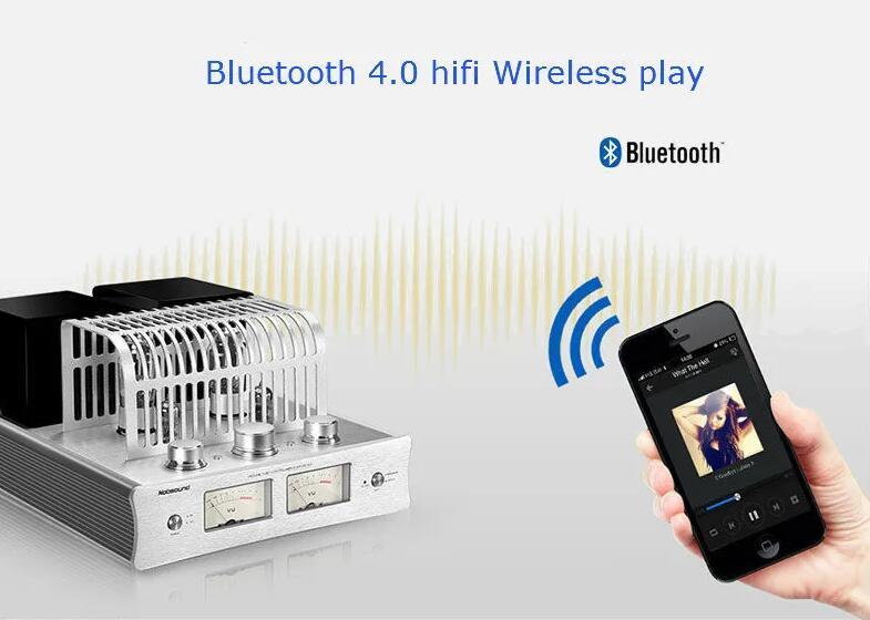 Nobsound DX-925 hifi stereo 80W*2 electronic tube power amplifier with Bluetooth
