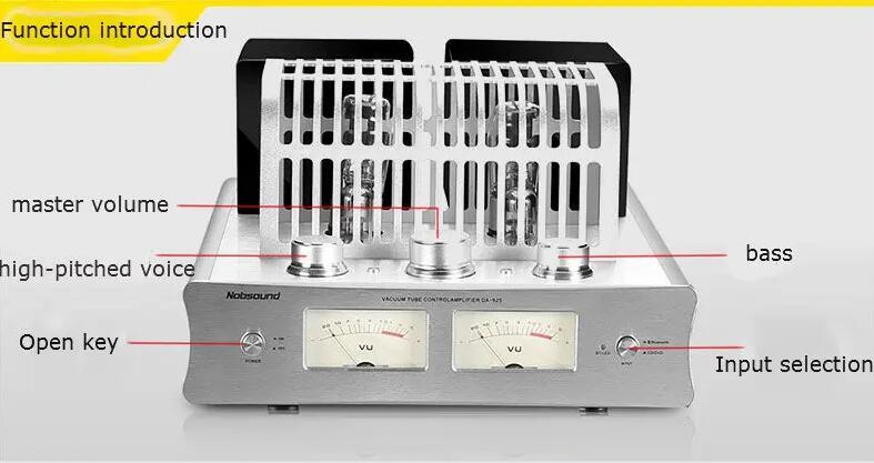 Nobsound DX-925 hifi stereo 80W*2 electronic tube power amplifier with Bluetooth