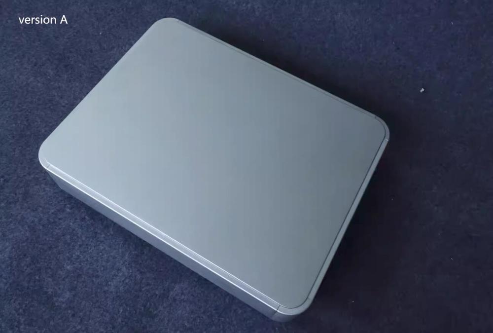 4308R Full Aluminum Enclosure HiFi DIY Audio Preamp Case Power Amplifier Chassis Silver PSU box