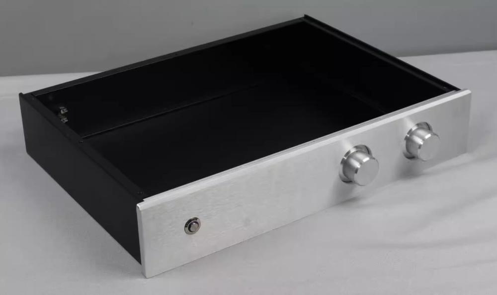 4308P Full Aluminum Enclosure HiFi DIY Audio Preamp Case Power Amplifier Chassis