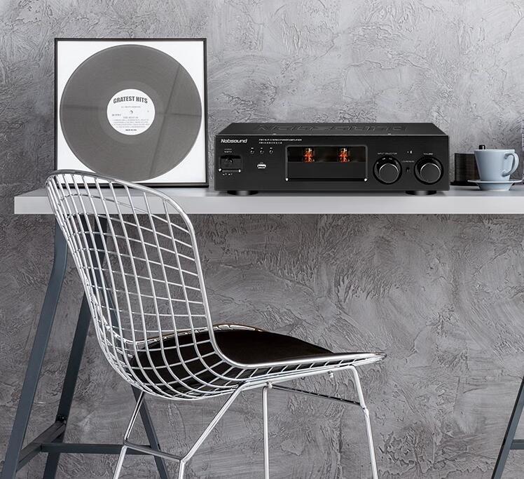 Nobsound PM5 High End Hifi 2.1 Vaccum Tube Amplifier Bluetooth Home Audio Amplifier