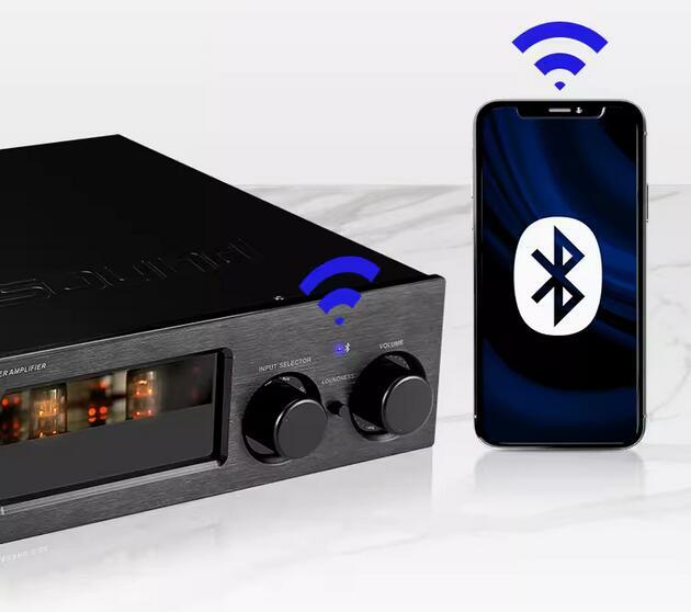 Nobsound PM5 High End Hifi 2.1 Vaccum Tube Amplifier Bluetooth Home Audio Amplifier