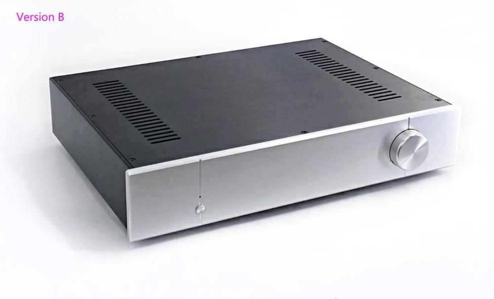 BZ4308B Full Aluminum Enclosure HiFi DIY Audio Preamp Case Power Amplifier Chassis