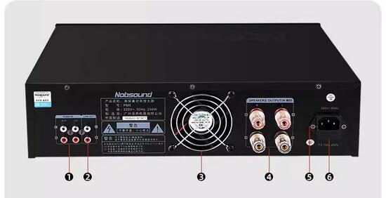 Nobsound PM5 High End Hifi 2.1 Vaccum Tube Amplifier Bluetooth Home Audio Amplifier