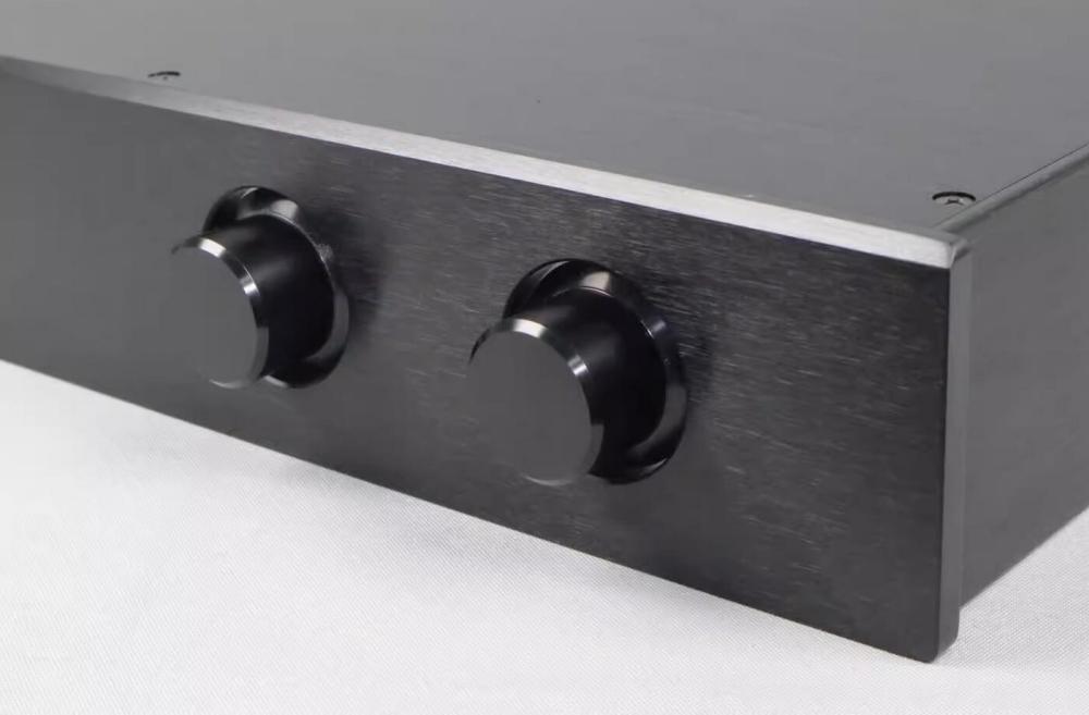 4308P Full Aluminum Enclosure HiFi DIY Audio Preamp Case Power Amplifier Chassis