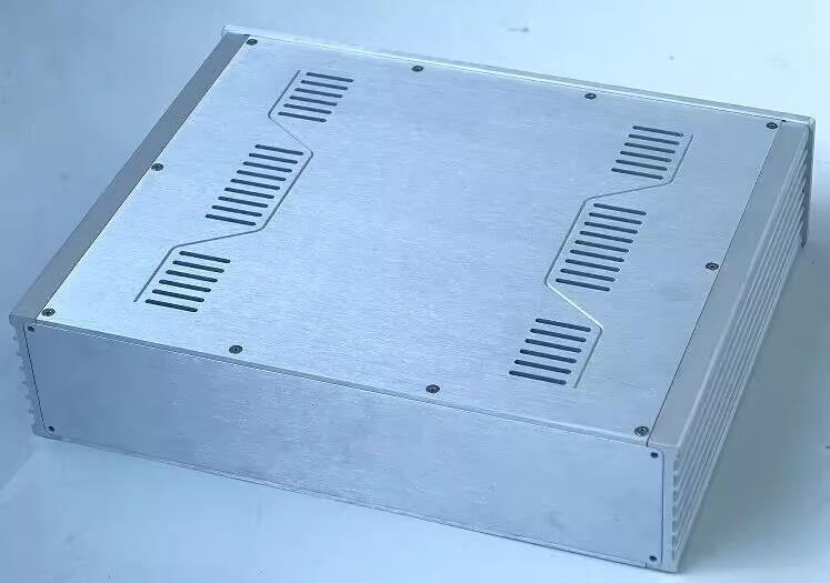 BZ4310C/BZ4310D All Aluminum Power Amplifier chassis / Integrated Amp Enclosure / Preamplifier Case DIY Box 430MM*105MM*340MM