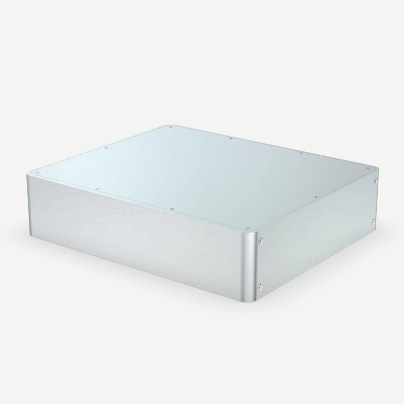 BZ3809 All-Aluminum Rounded Audio Amplifier Chassis Preamp Case HiFi DIY DAC Headphone Amp Box