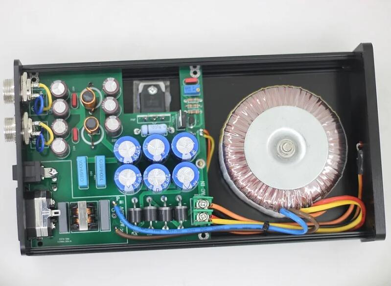 New 50W Double Output HiFi Ultra-low Noise DC Linear Power Supply Audio Amplifier LPS PSU