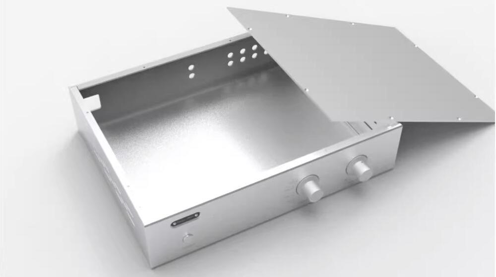 430 Full Aluminum Enclosure Power Amplifier Chassis / Preamp Case/ DIY Box/ Tube Amplifier Cabinet