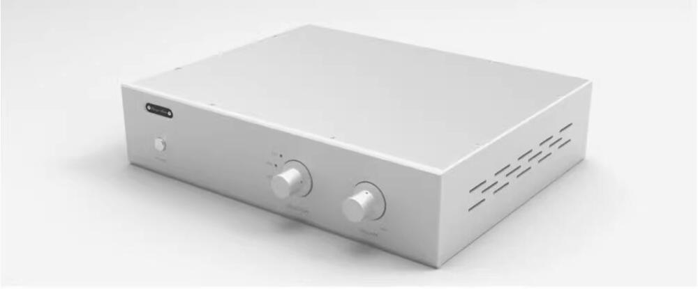 430 Full Aluminum Enclosure Power Amplifier Chassis / Preamp Case/ DIY Box/ Tube Amplifier Cabinet