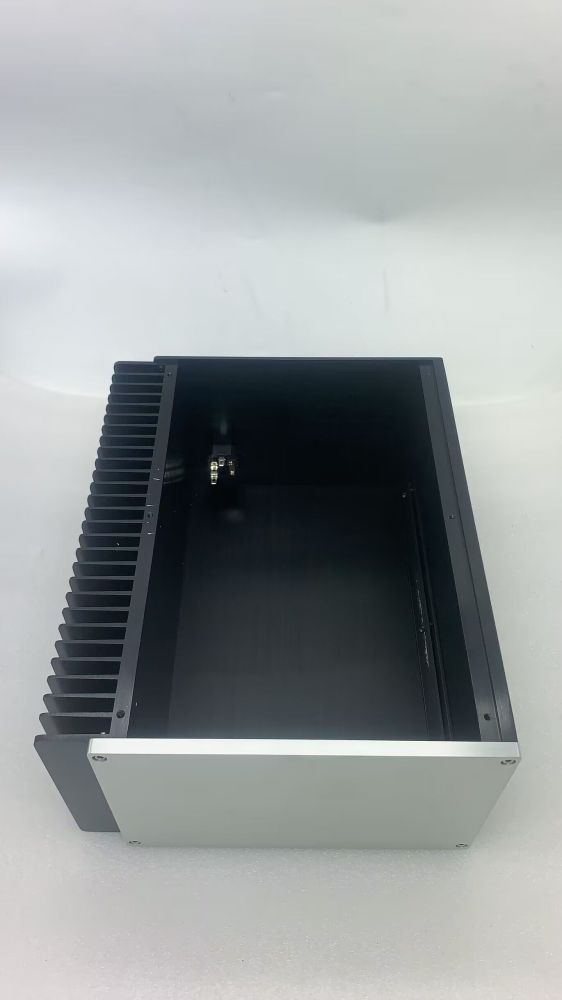 2515 Full Aluminum Preamplifier Enclosure Amplifier Chassis AMP BOX With heatsink