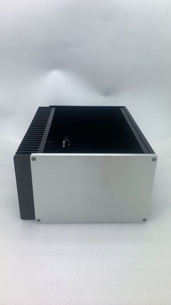 2515 Full Aluminum Preamplifier Enclosure Amplifier Chassis AMP BOX With heatsink