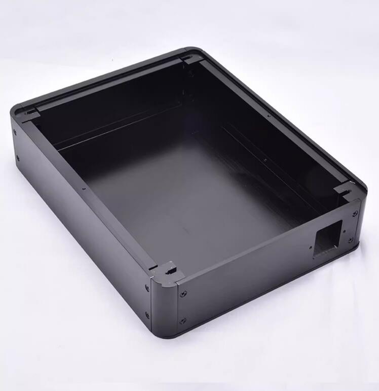 BZ2106 New DIYAll-Aluminum Rounded Chassis DIY Audio Preamp Case Amp Box DAC Enclosure