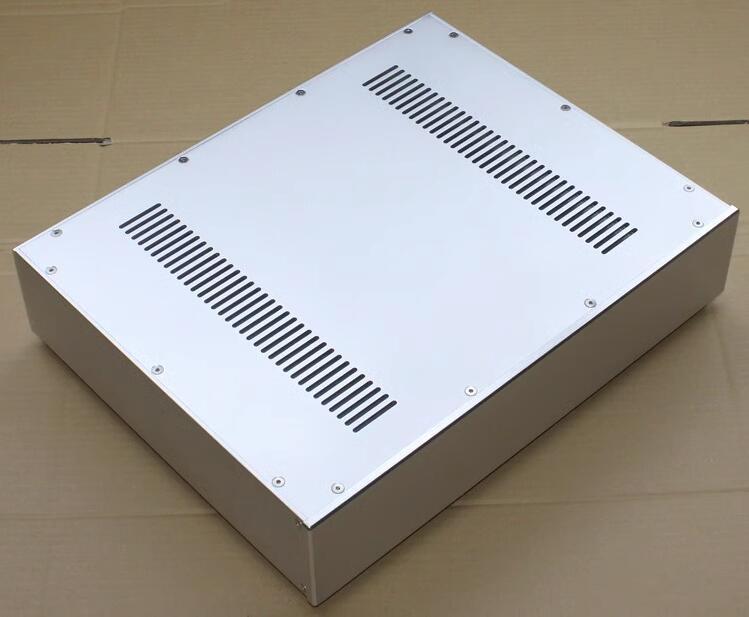 WA52 full Aluminum Chassis DIY HiFi Audio Amplifier Housing Preamp Case PSU box