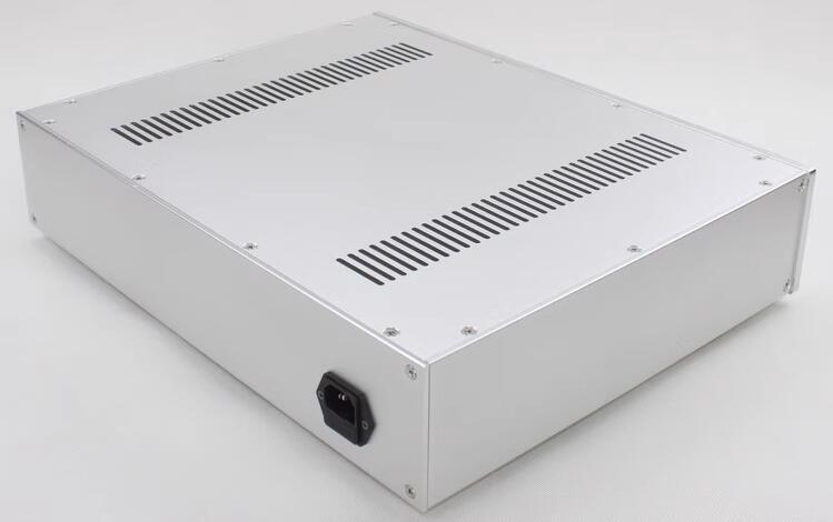 WA59 All-Aluminum Audio Amplifier Chassis Width 430 Height 90 Depth 300MM DIY Preamp Case DAC Decoder Box Shell