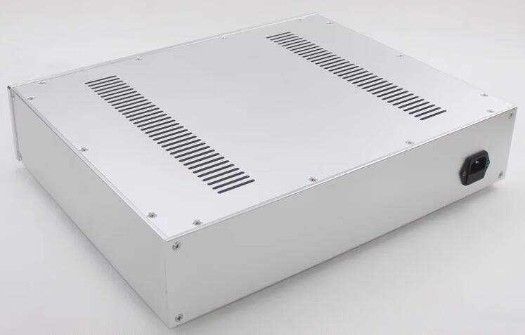 WA59 All-Aluminum Audio Amplifier Chassis Width 430 Height 90 Depth 300MM DIY Preamp Case DAC Decoder Box Shell