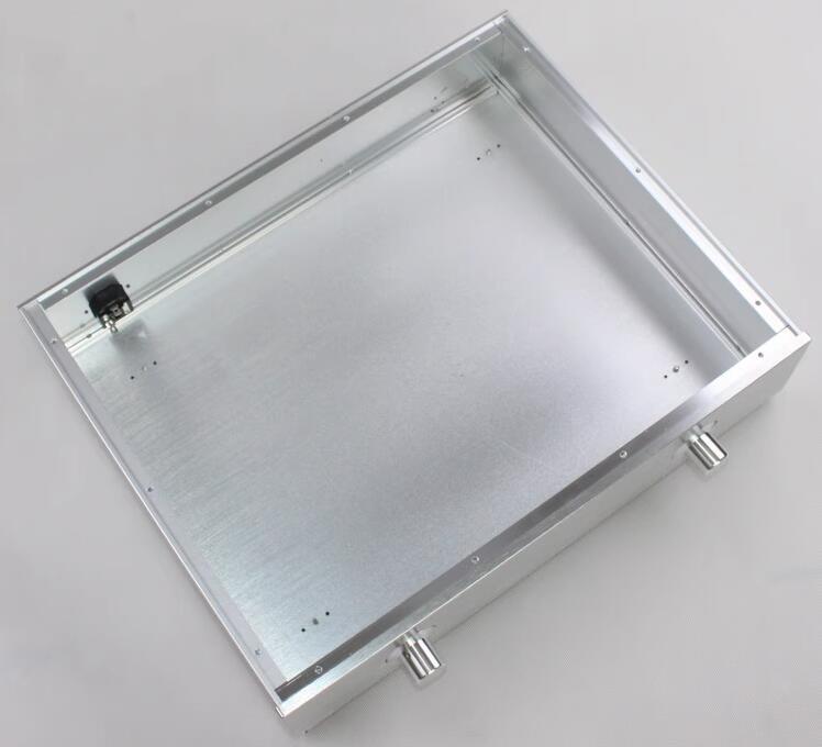 WA59 All-Aluminum Audio Amplifier Chassis Width 430 Height 90 Depth 300MM DIY Preamp Case DAC Decoder Box Shell