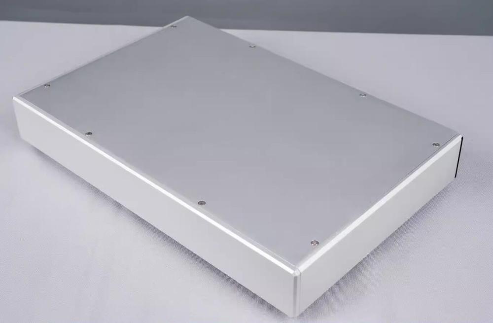3850 Full aluminum Preamplifier chassis mplifier Box HIFI DIY PSU case 372x55x241mm