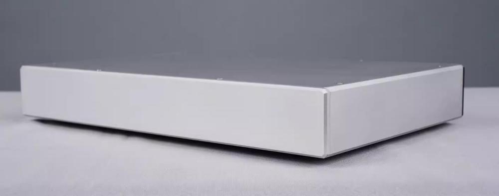 3850 Full aluminum Preamplifier chassis mplifier Box HIFI DIY PSU case 372x55x241mm