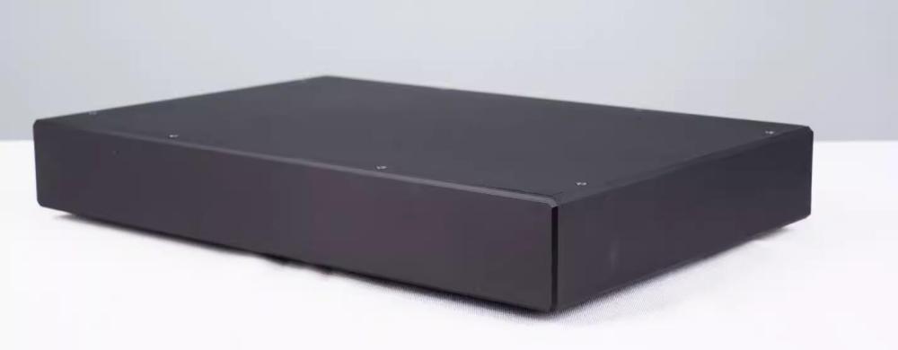 3850 Full aluminum Preamplifier chassis mplifier Box HIFI DIY PSU case 372x55x241mm