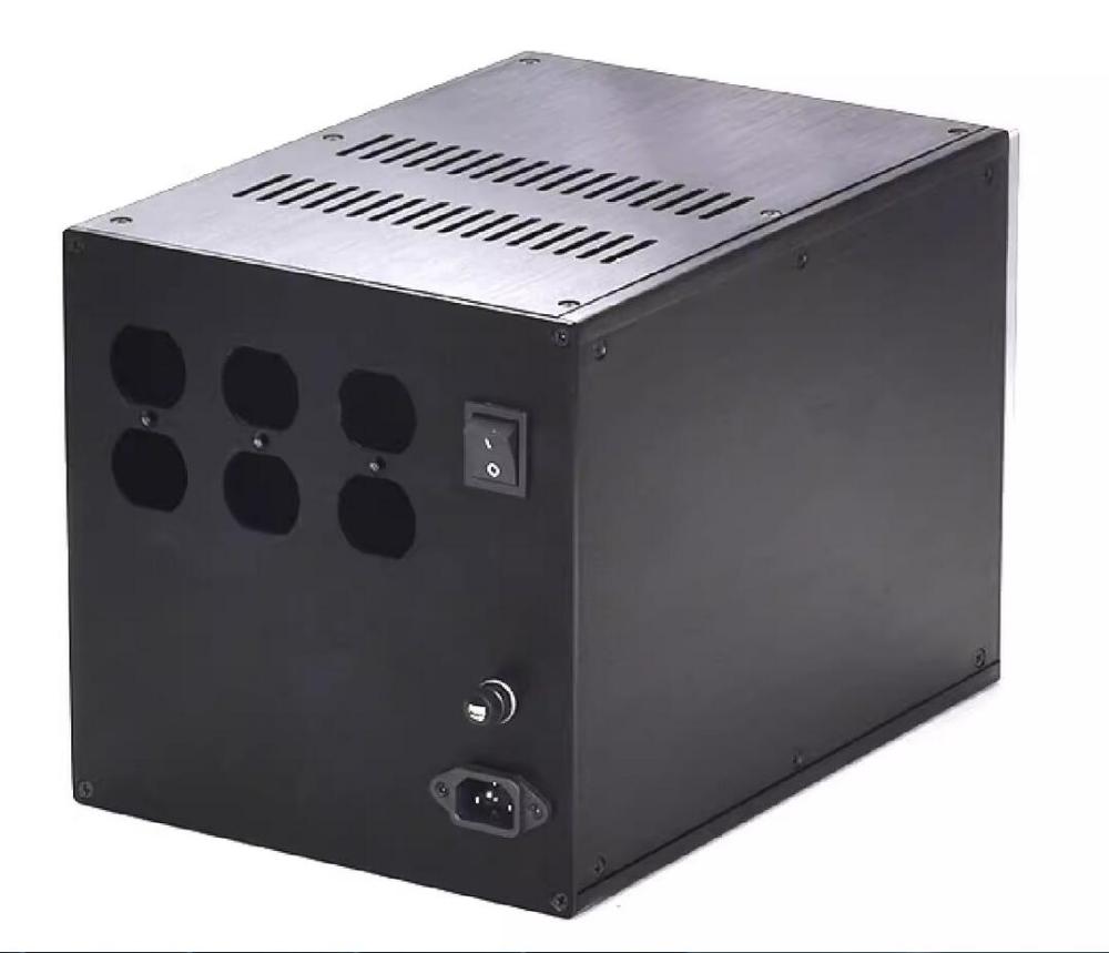 DYT Full Aluminum Power Amplifier Chassis Mini Audio Amp Case Preamp Box PSU Enclosure