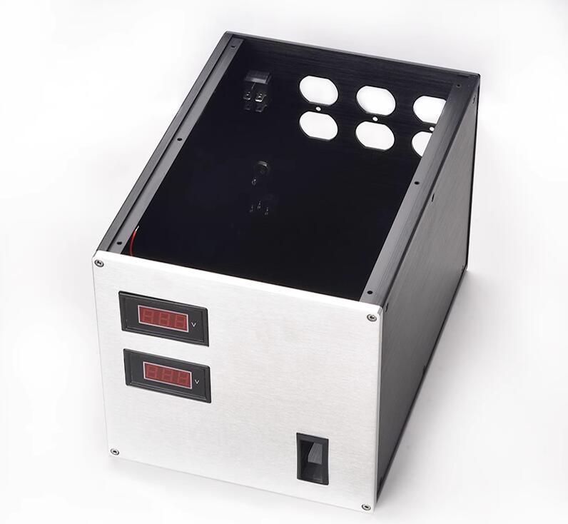DYT Full Aluminum Power Amplifier Chassis Mini Audio Amp Case Preamp Box PSU Enclosure