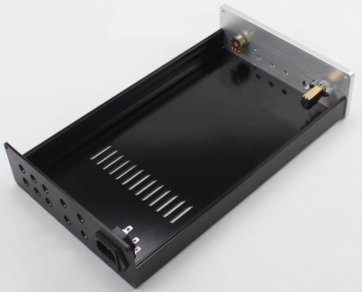 WA65 All-Aluminum Chassis HIFI Home Audio Amplifier Shell  DIY Decoder Case