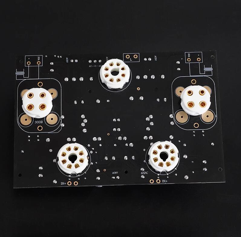Luxury 2.0 Channel 300B + 6SN7 + 5U4G HIFI 8W+8W Single-ended Class A Vacuum Tube Amplifier Board