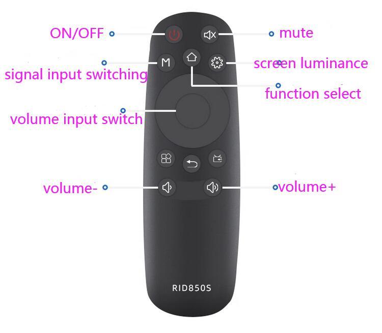 A600Y 5.1 Channel Power amplifier with Bluetooth 5.0 Remote control Independent adjustment of multi-channel high and low frequencies
