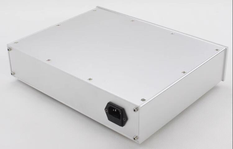 WA63 silver full Aluminum Preamplifier Chassis amp Enclosure DAC HIFI  Case DIY Box