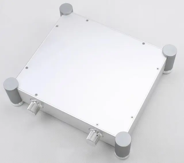WA70 silver full Aluminum amplifier Chassis Preamp Enclosure DAC Case ...