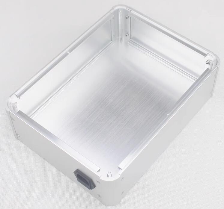 WA73 All-Aluminum Rounded Audio Amplifier Chassis Preamp Case HiFi DIY DAC Headphone Amp Box power supply Enclosure