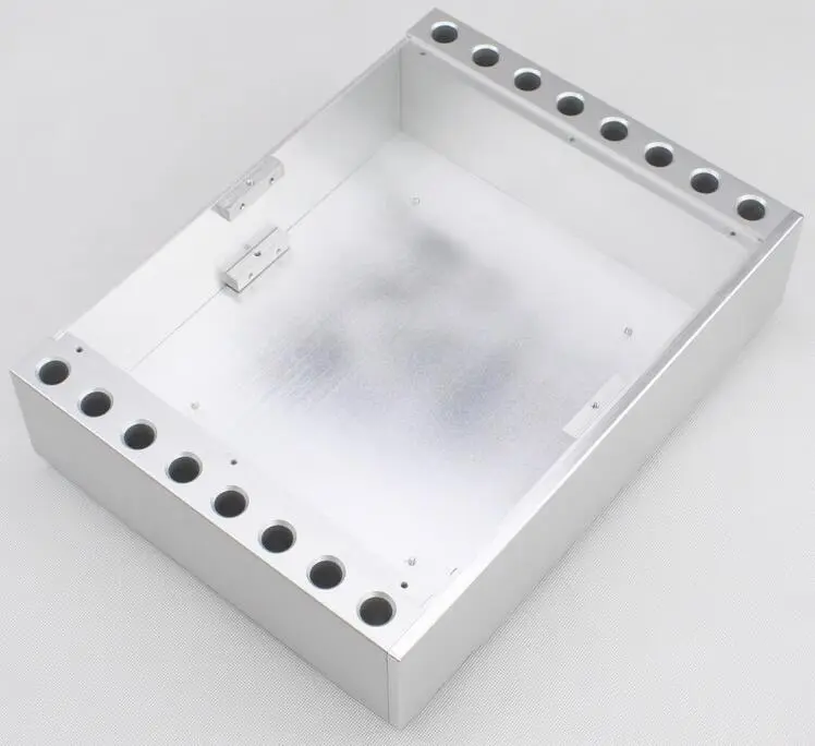 W243 H90 D323 Anodized Aluminum Tube Amplifier Chassis DAC Box DIY Rear Class A