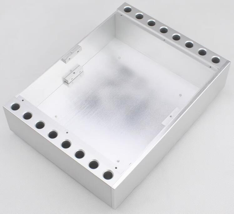 WA72  luxury preamplifier chassis full aluminum class A AMP enclosure HIFI DAC box DIY amplifier case with heatsink