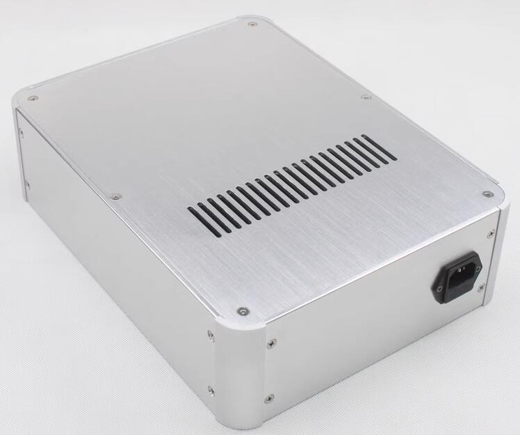 WA73 All-Aluminum Rounded Audio Amplifier Chassis Preamp Case HiFi DIY DAC Headphone Amp Box power supply Enclosure