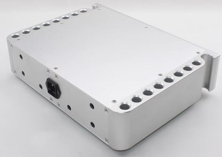 WA69 CNC  luxury preamplifier chassis full aluminum AMP enclosure HIFI box amplifier case with heatsink
