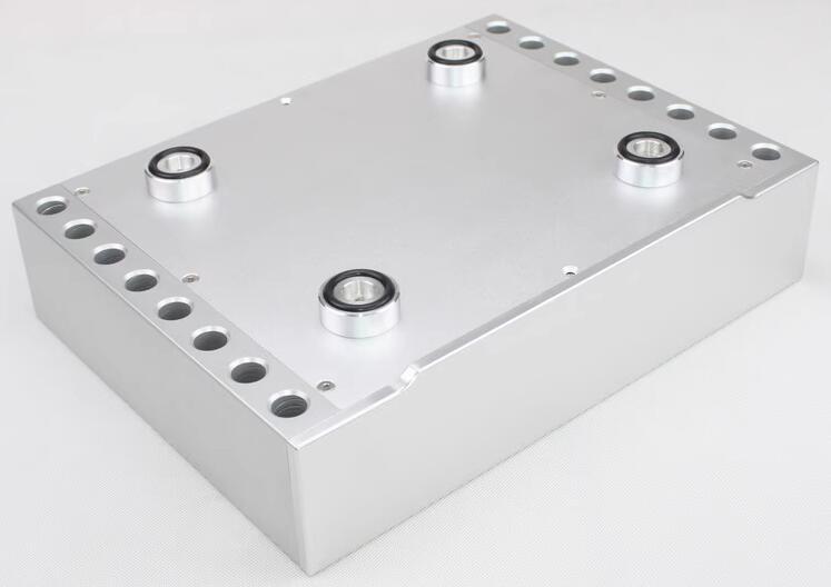 WA72  luxury preamplifier chassis full aluminum class A AMP enclosure HIFI DAC box DIY amplifier case with heatsink