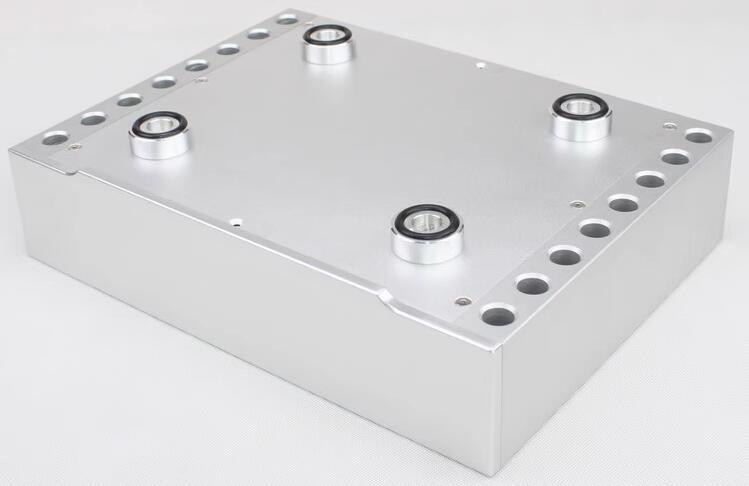 WA72  luxury preamplifier chassis full aluminum class A AMP enclosure HIFI DAC box DIY amplifier case with heatsink
