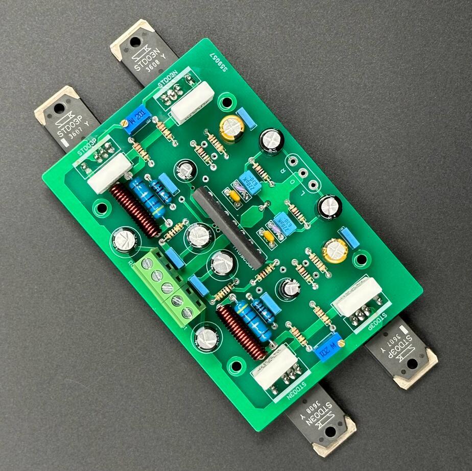 Assembled UPC2581 Push STD03 Dual Channel 150W Rear Power Amplifier Board