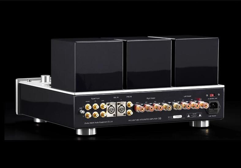 Muzishare X9 Combined Single Ended Class A Vacuum Tube 300B 8W+8W stereo HIFI Power Amplifier